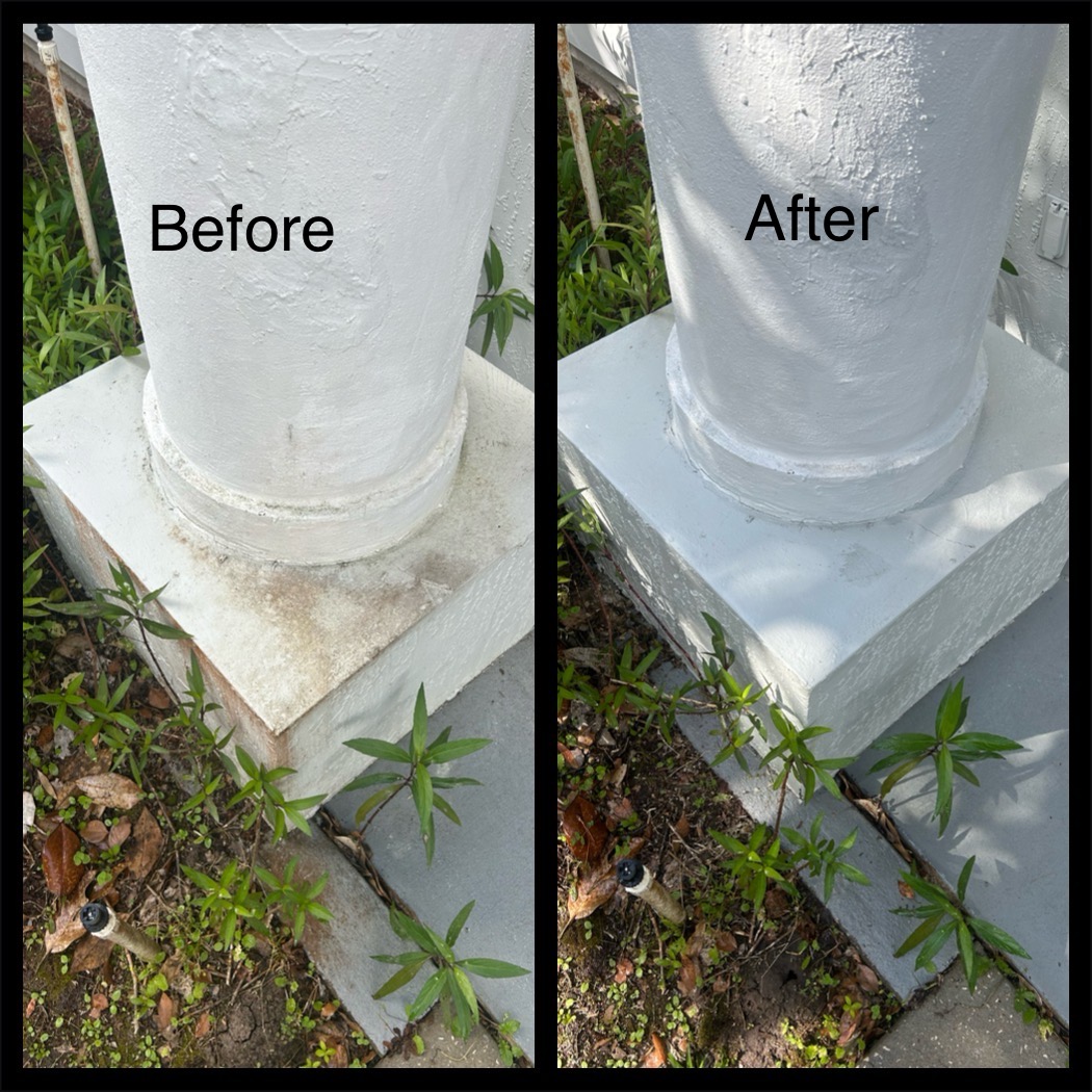 Column soft wash